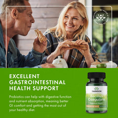 Probiotic packaging indicating no refrigeration needed