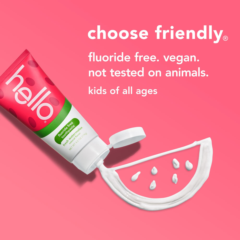 Label highlights: no SLS, parabens, dyes or artificial flavors