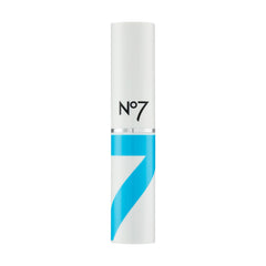 Lip swirls of No7 HydraLuminous lip balm raspberry for a balmy finish