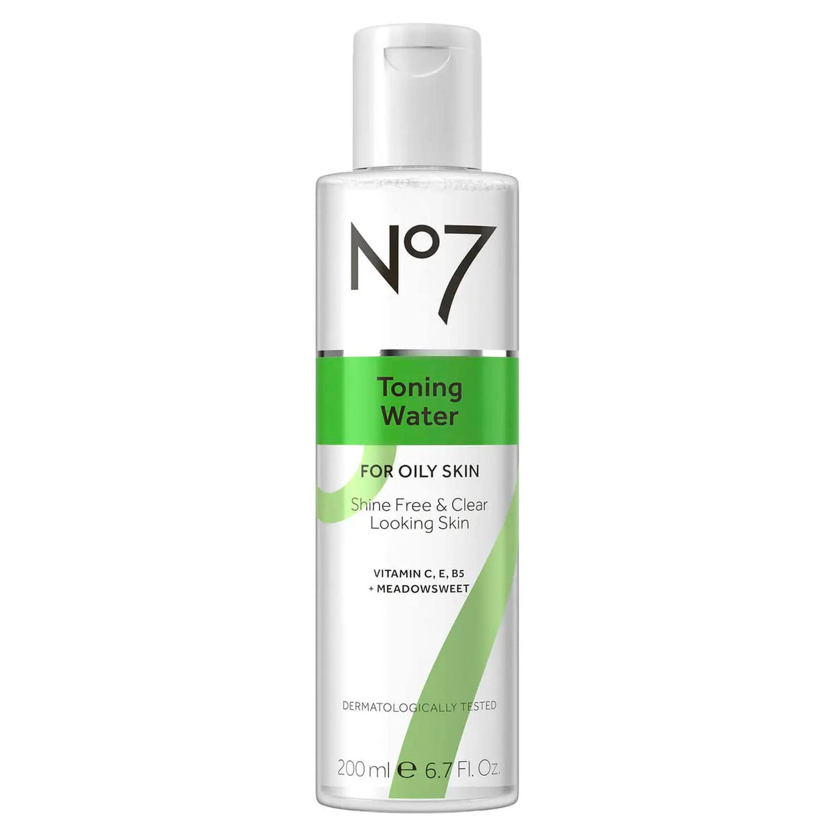 No7 Facial Toner Water bottle pour for easy daily use on oily skin