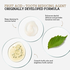 Toothpaste effectively removes coffee and tea stains