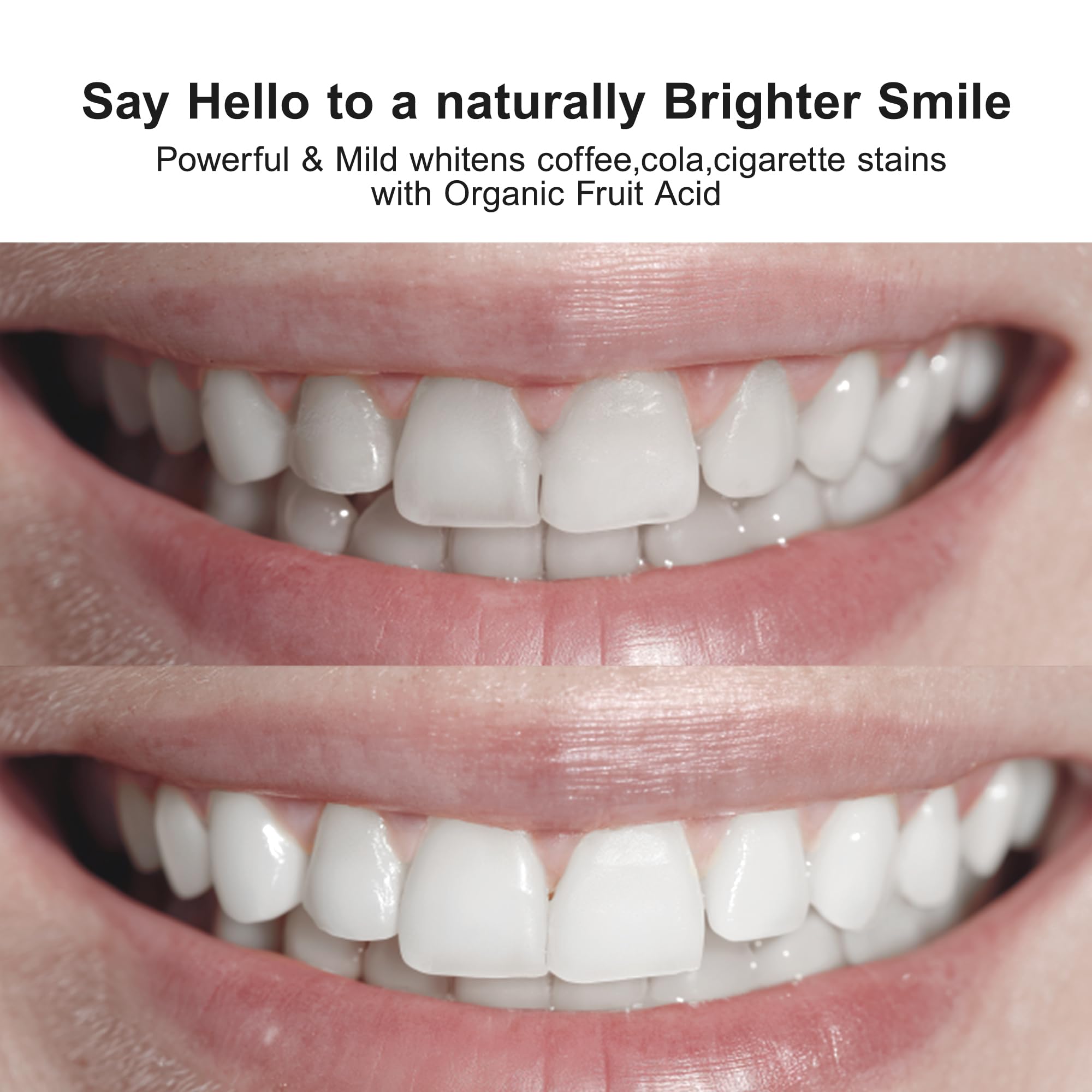 Enamel-strength formula with nano HAP and Olaflur close-up