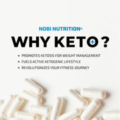 Nobi Nutrition label close-up showing ingredient list and GoBHB