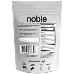 Noble Origins vanilla protein in keto-friendly shake setup
