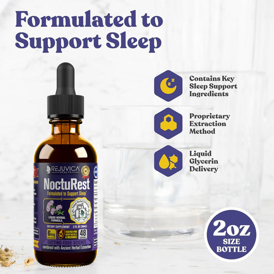 NoctuRest liquid formula packaging