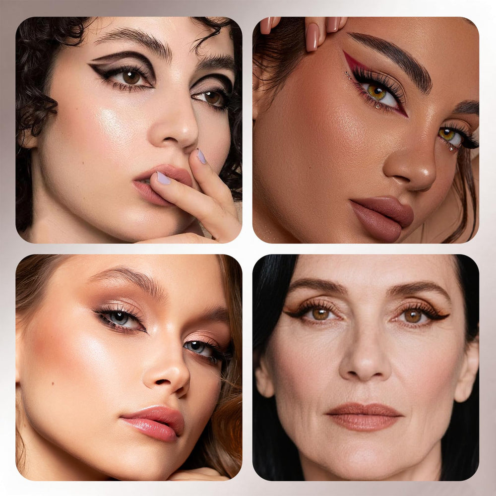Noerrors built-in sharpener keeps eyeliner tips crisp for clean lines.