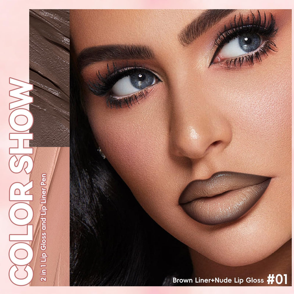 Noerrors lip combo pen gloss provides rich color and hydration for daily wear.