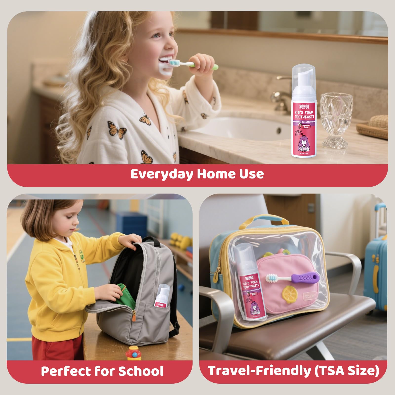 Ingredients: water, sorbitol, xylitol, natural fruit extracts