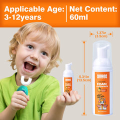 Close-up of gentle cleansing formula with water, sorbitol, and xylitol