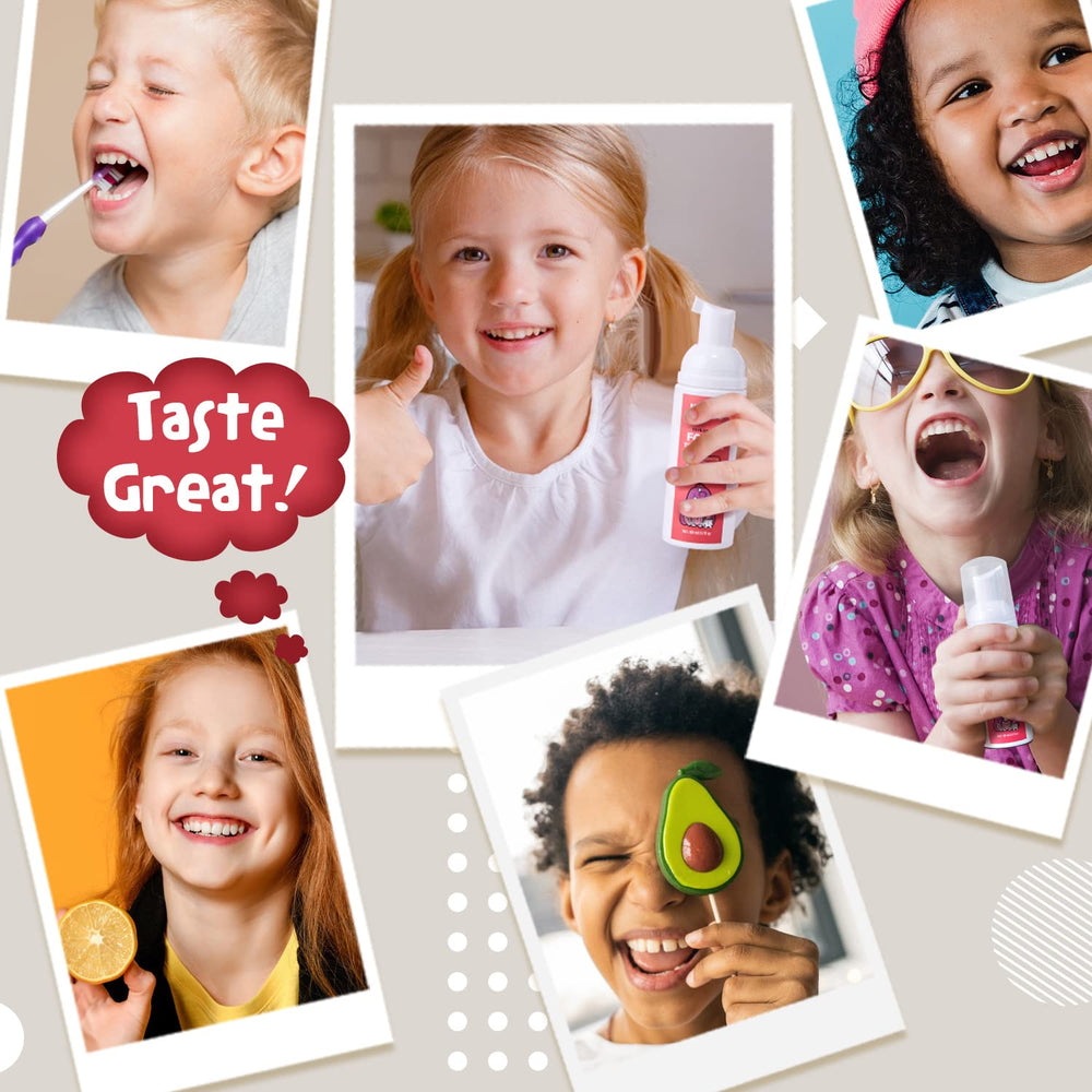 NOHOO fruit-flavour brushing guide for kids