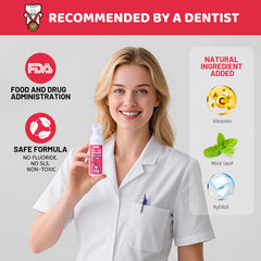 NOHOO toothpaste packaging showing ingredients and 60ml size
