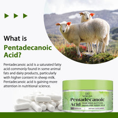 Nokuba Pentadecanoic Acid sourced from high-altitude sheep milk.