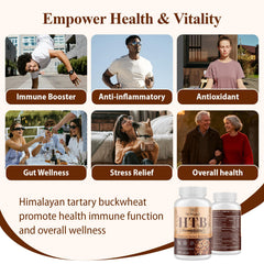 Quercetin-rich buckwheat in Nokuba Immune Support formula
