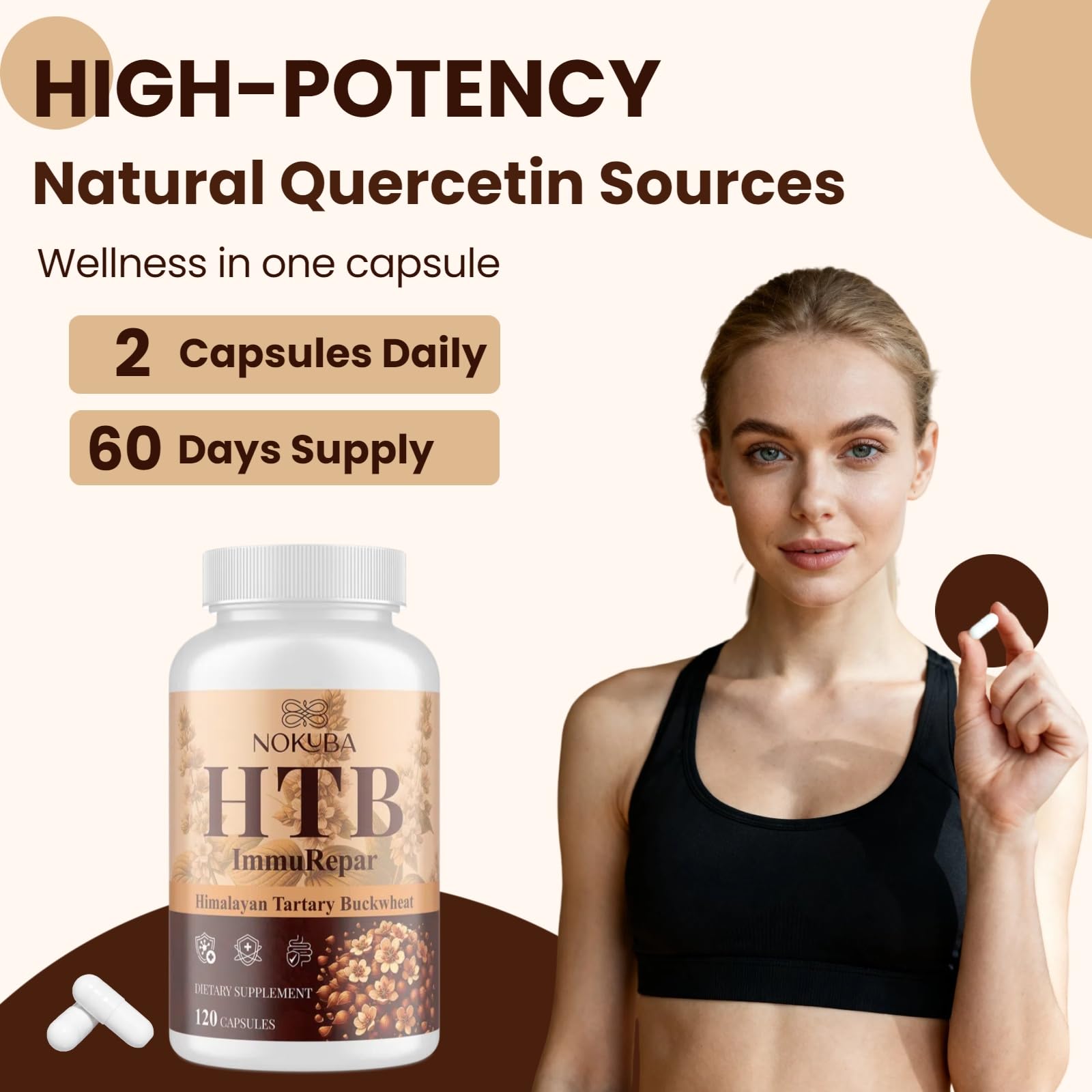 Gut health components and beta glucans in Nokuba Immune Support