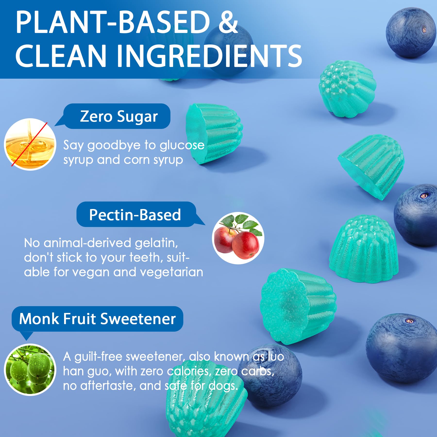 Non-GMO, allergen-free vegan multivitamin ingredients