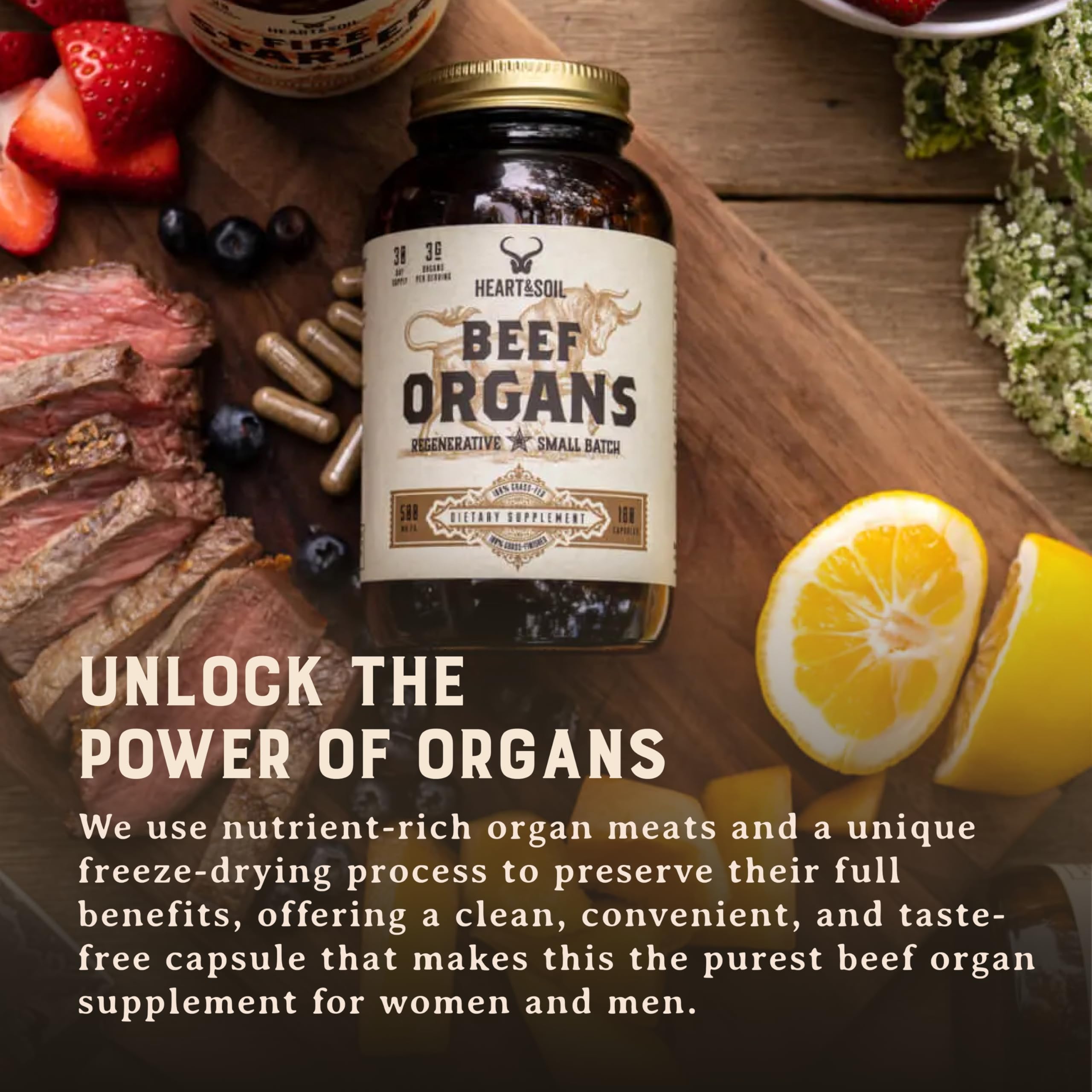 Non-GMO and allergen-free badge on product packaging
