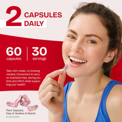 Non-GMO beetroot capsules packaging in bottle