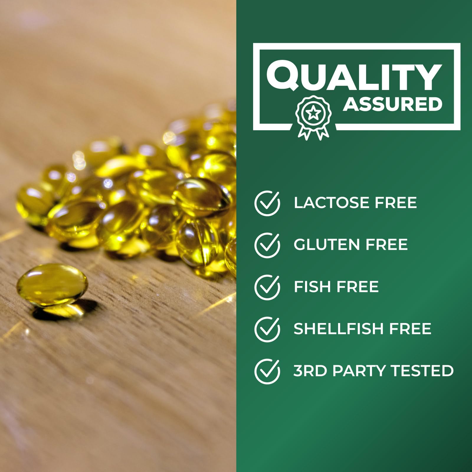 Non-GMO Vitamin D3 K2 supplement bottle