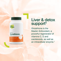 Non-GMO glutathione packaging claim