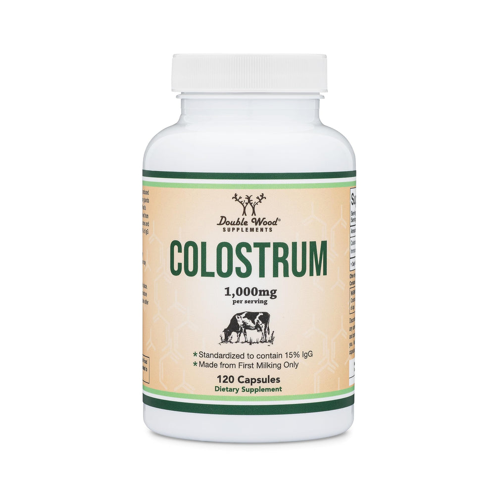 Colostrum Supplement 120 Capsules, 1,000mg per Serving | First Milking ...