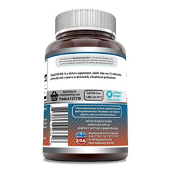 Non-GMO and gluten-free label on packaging