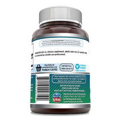 Non-GMO and gluten-free NAC supplement label