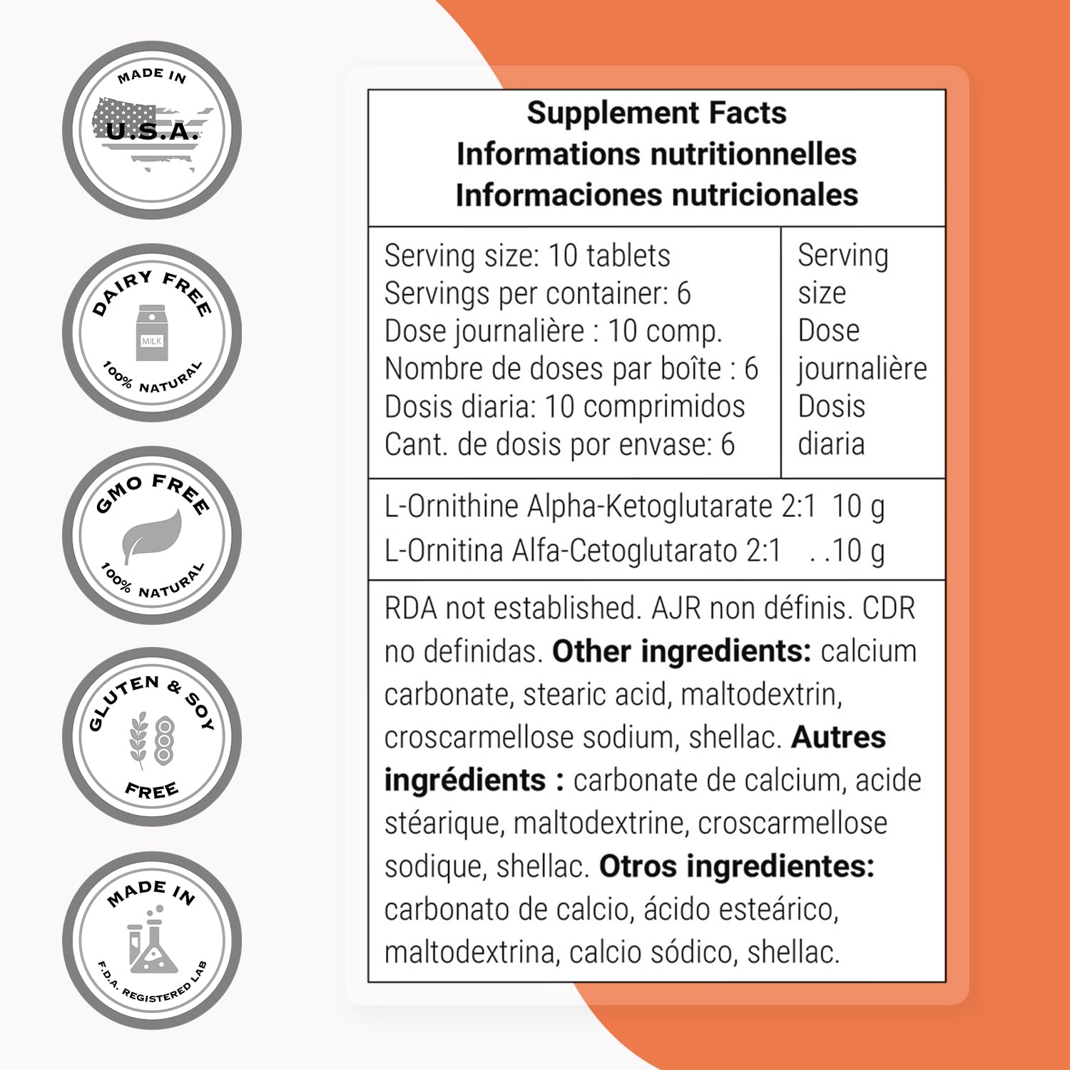 Non-GMO and gluten-free certification label