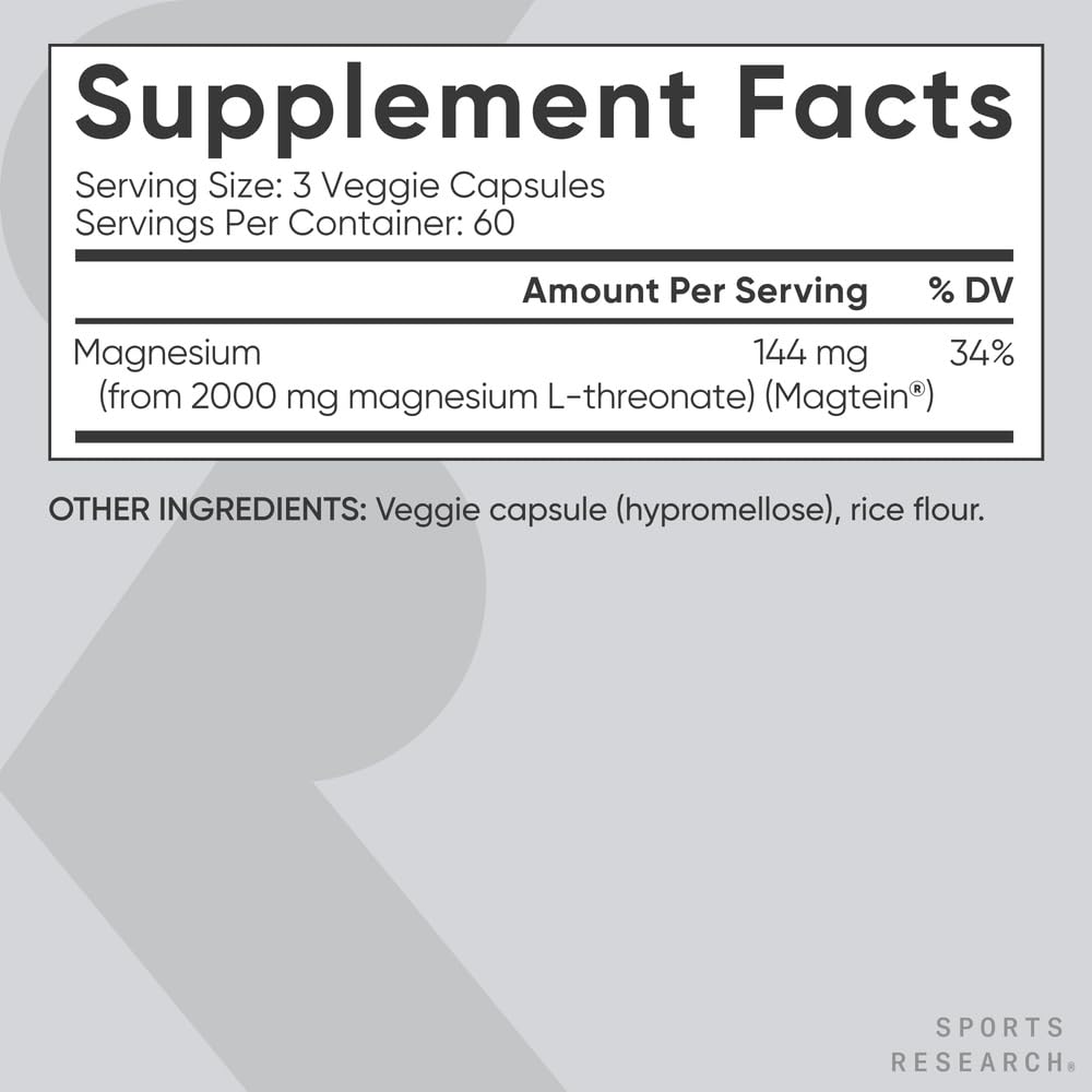 USA-made manufacturing facility for Sports Research Magtein