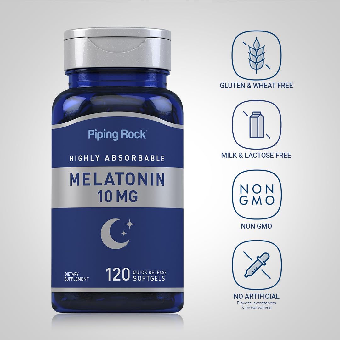 Non-GMO and gluten-free melatonin supplement