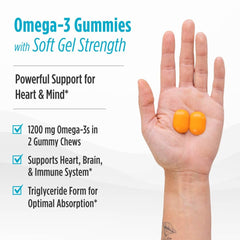 Non-GMO, Gluten & Dairy Free Omega Gummy Chews - Nordic Naturals