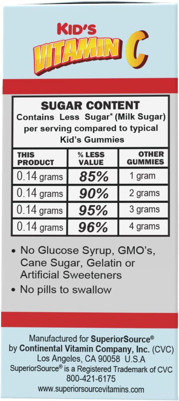 Non-GMO, gluten-free, preservative-free and dye-free formula