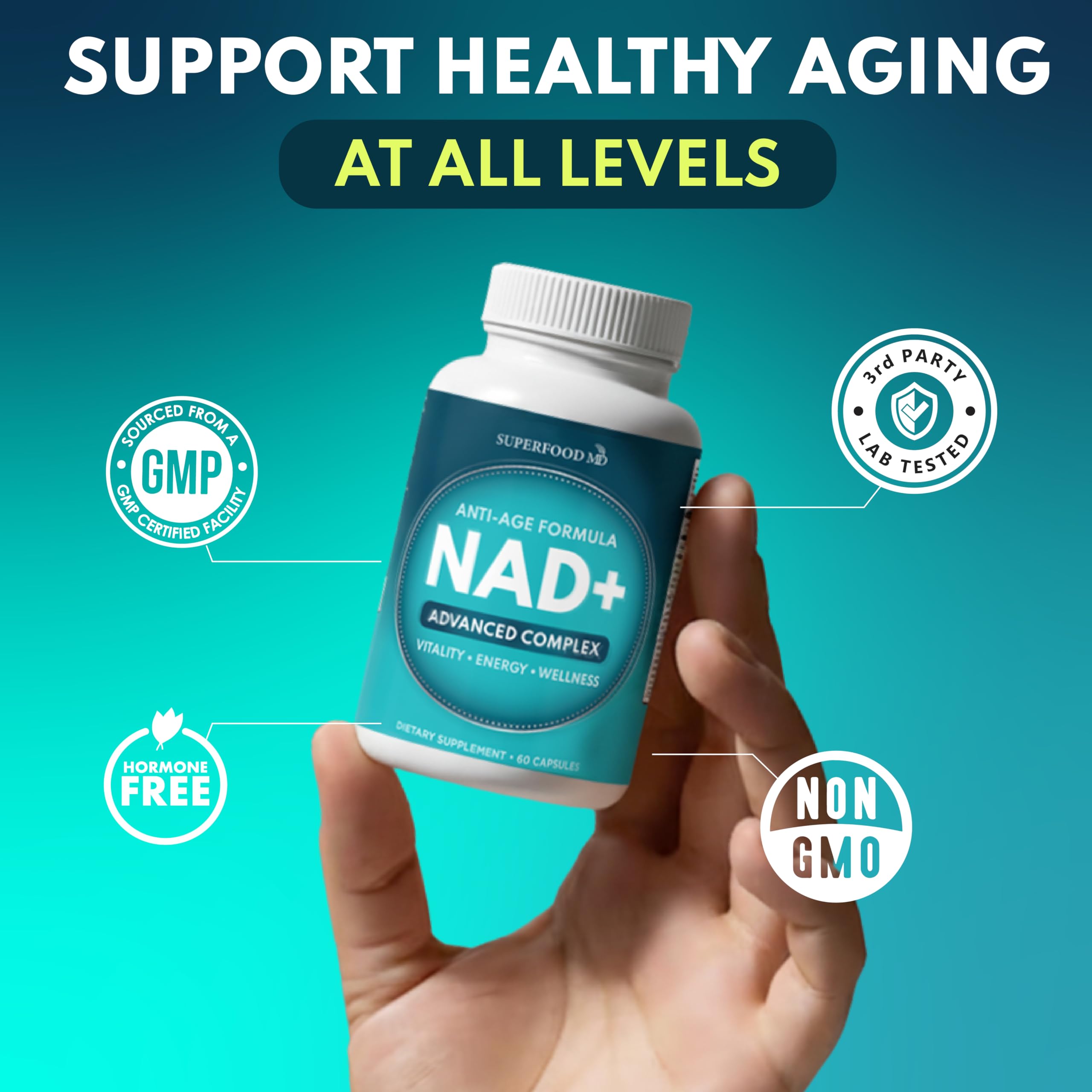 Clean formula: Non-GMO, gluten-free and soy-free