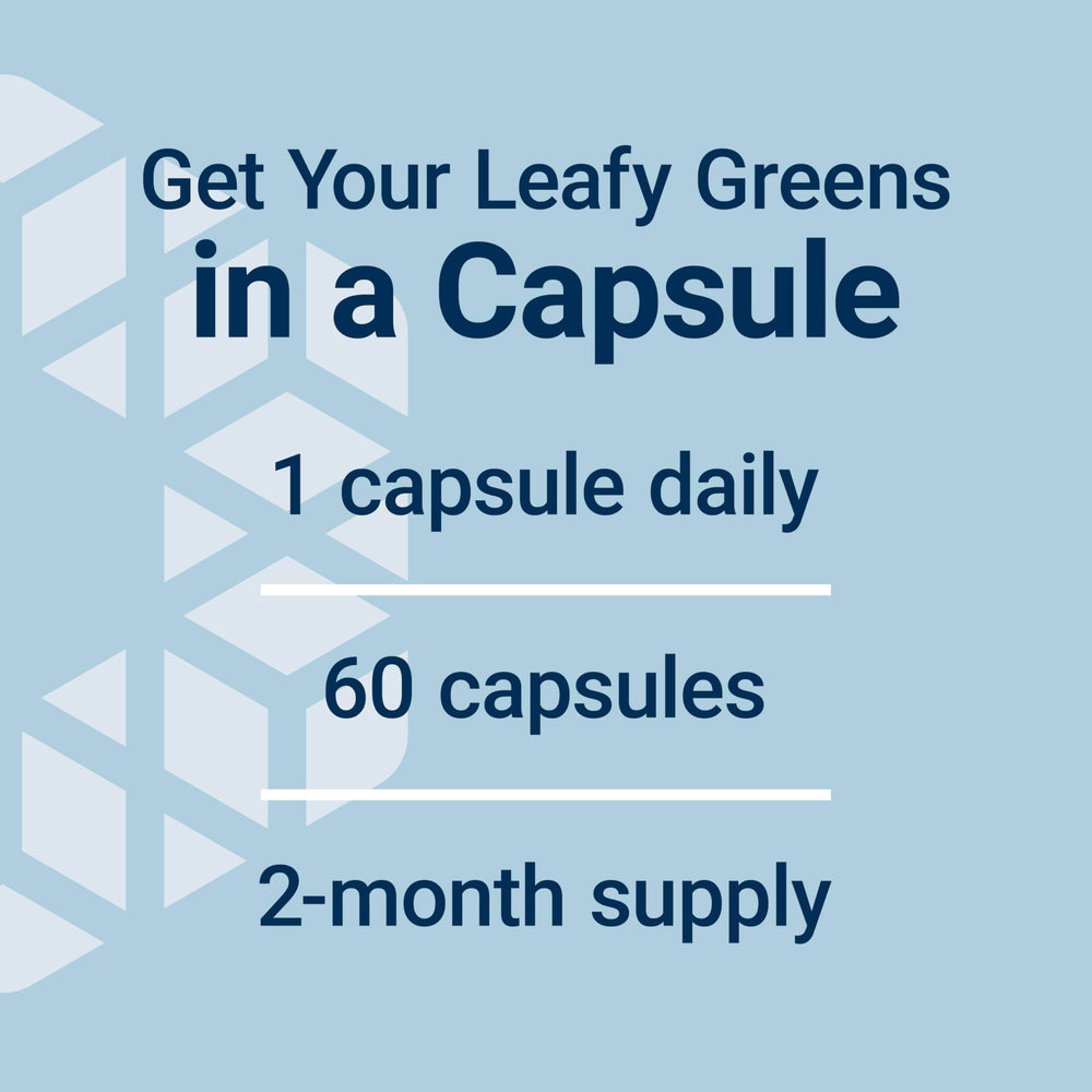 Non-GMO, gluten-free vegetarian 60-capsule bottle label