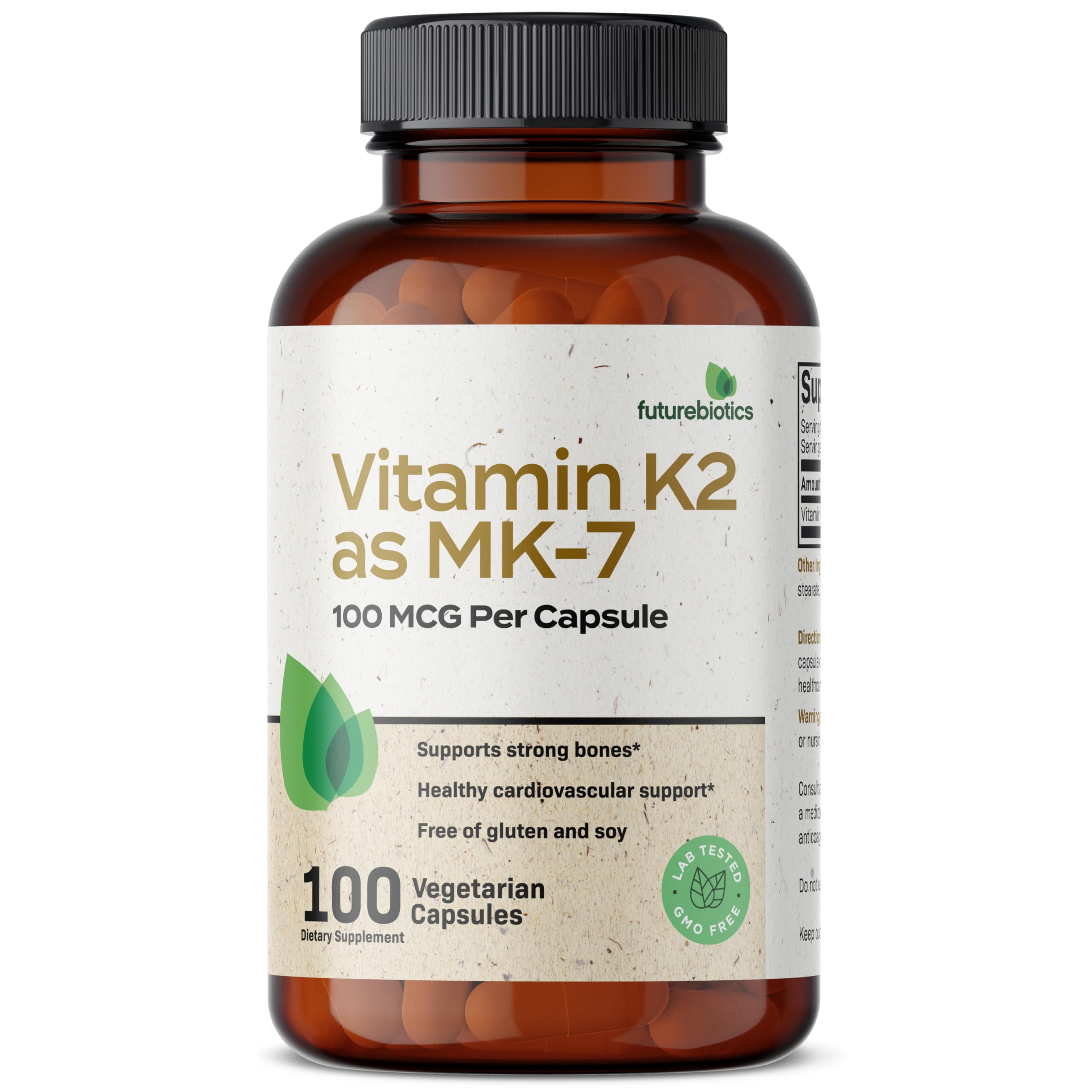 Non-GMO, gluten-free and soy-free label