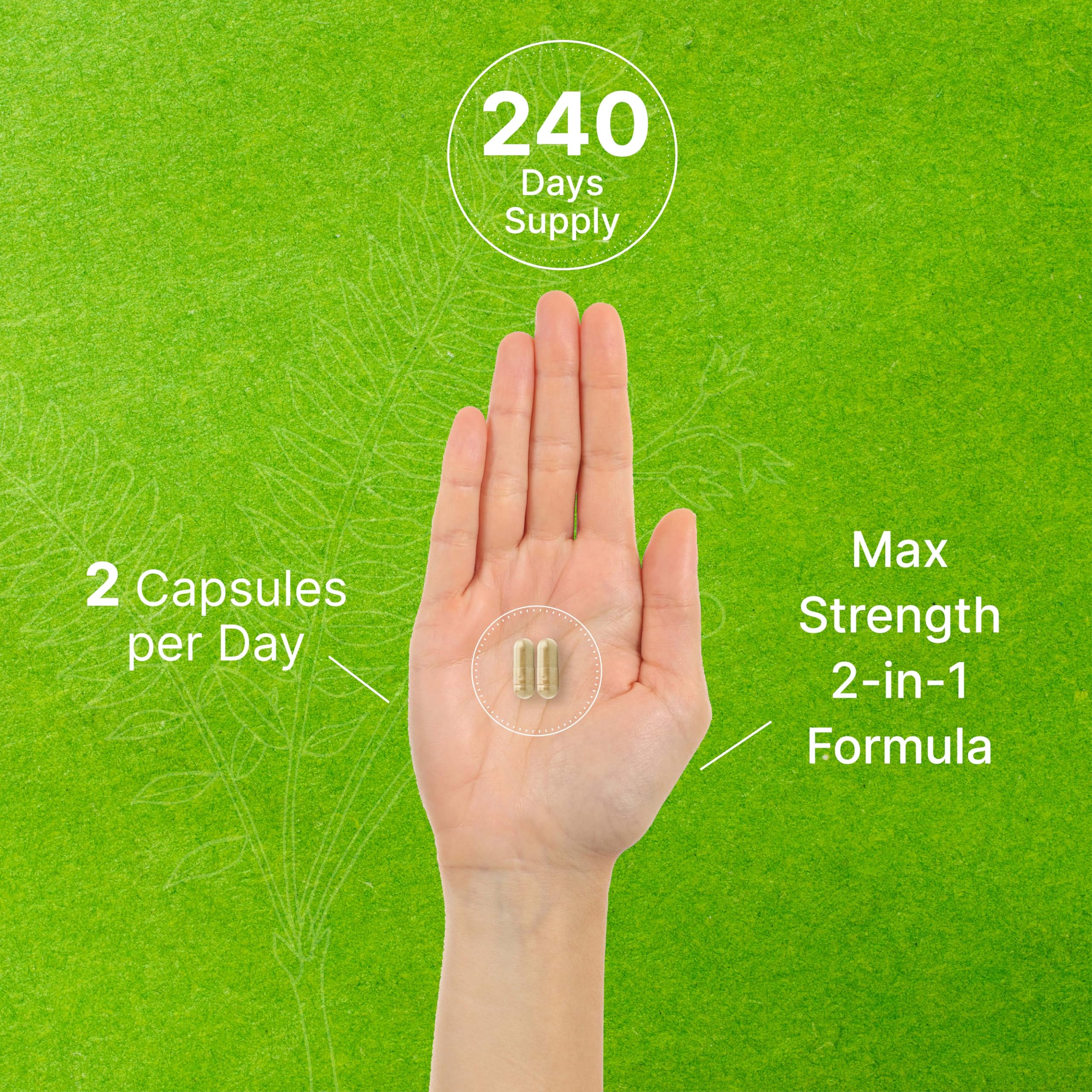 Non-GMO, lab-tested quality control label for supplement