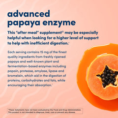 Non-GMO papaya enzyme chewables packaging