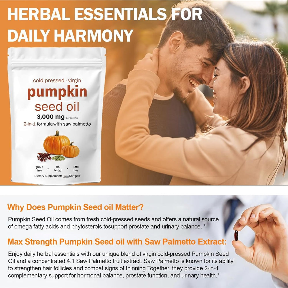 Non-GMO pumpkin seed oil label