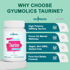 Non-GMO Taurine supplement verified for quality