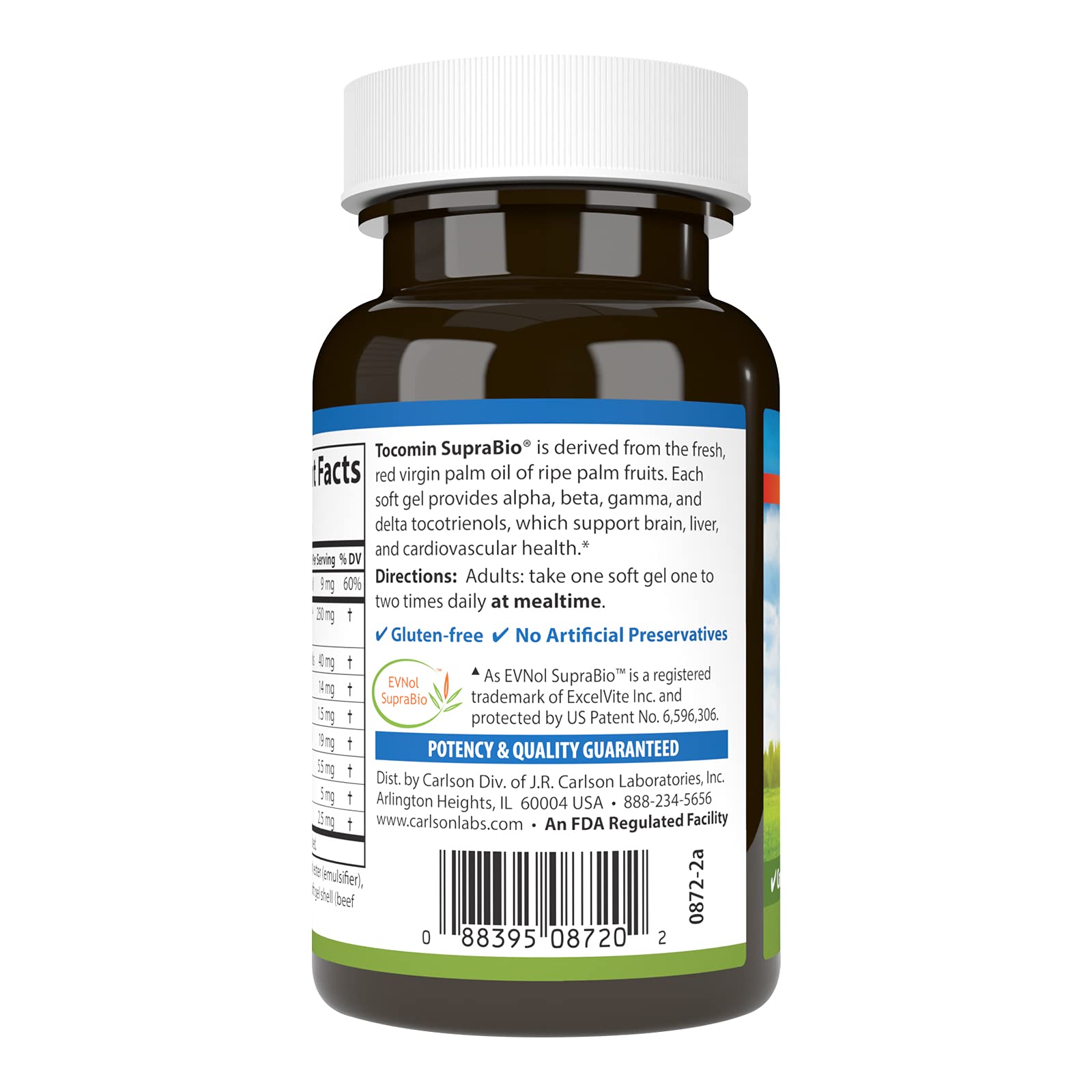 Non-GMO tocotrienols ingredients