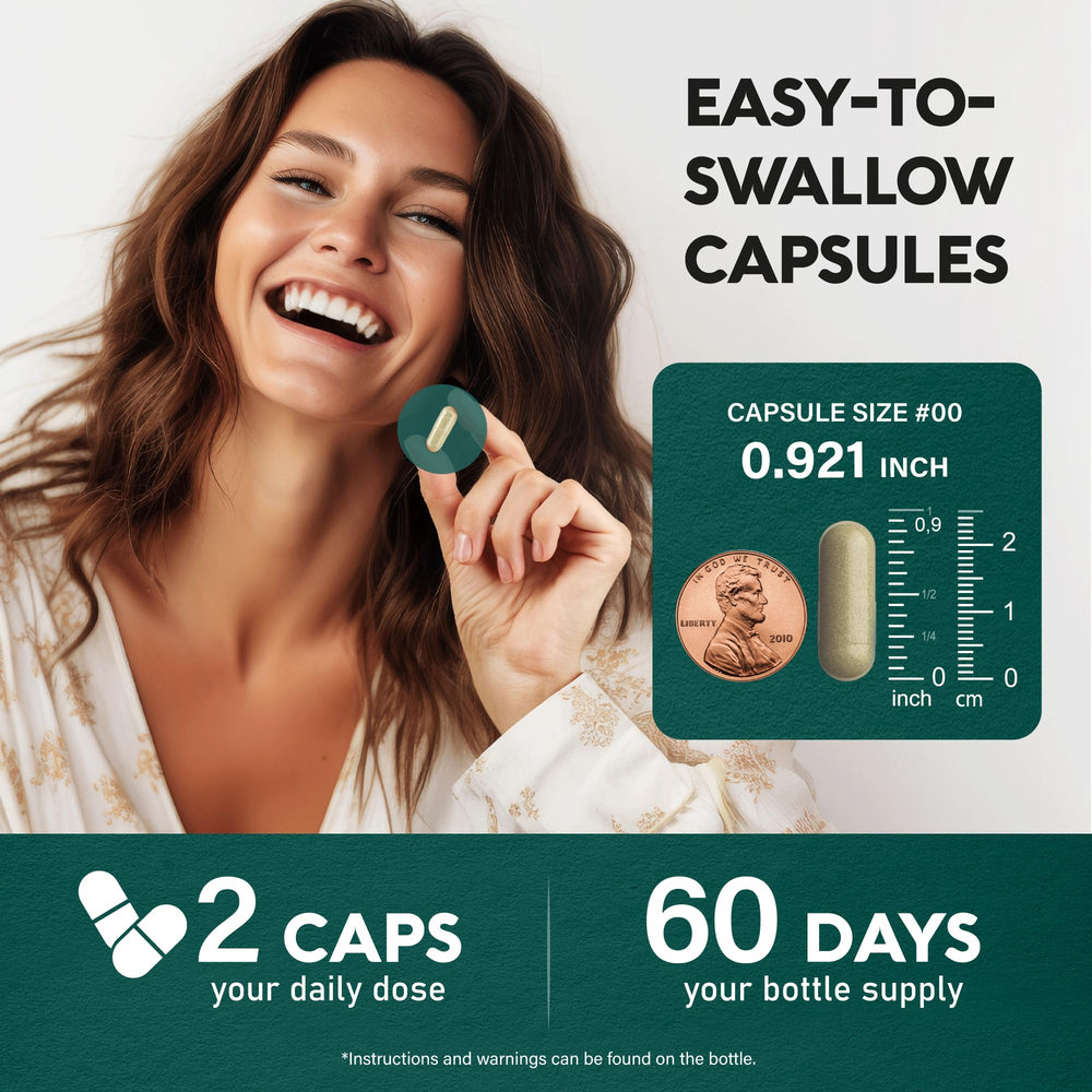 Non-GMO vegan Lions Mane capsules
