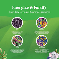 Non-GMO, vegan, and gluten-free claim on packaging