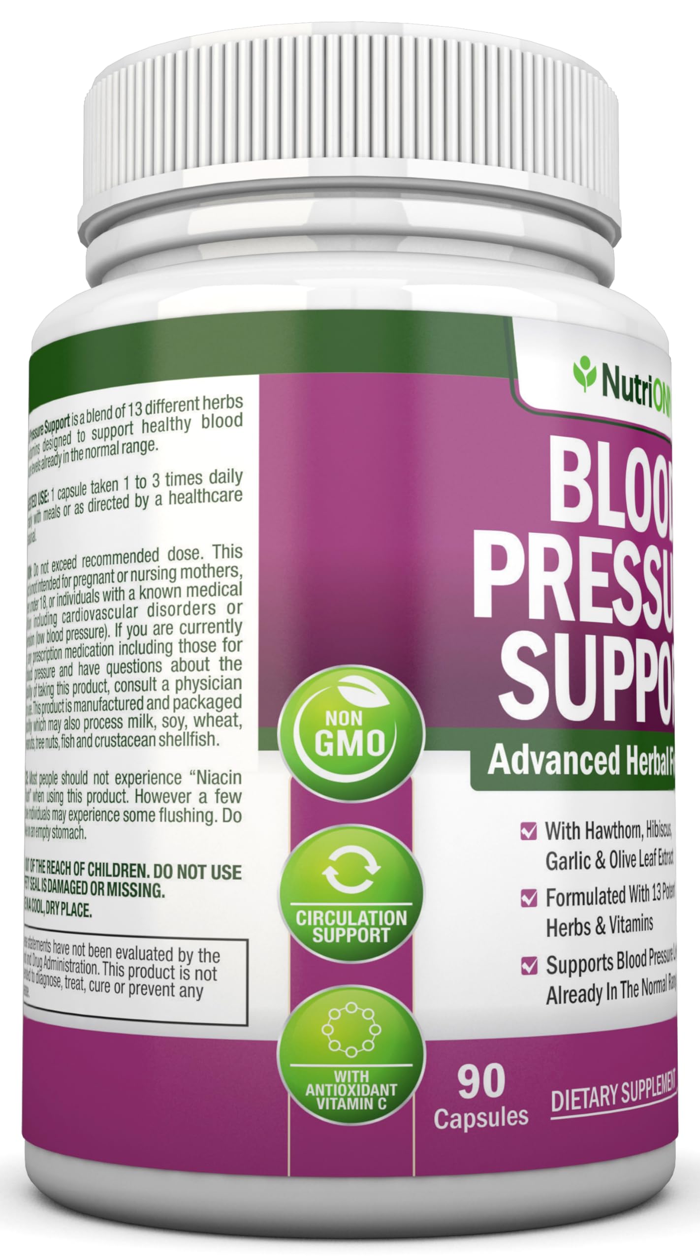Non-GMO ingredients label on packaging