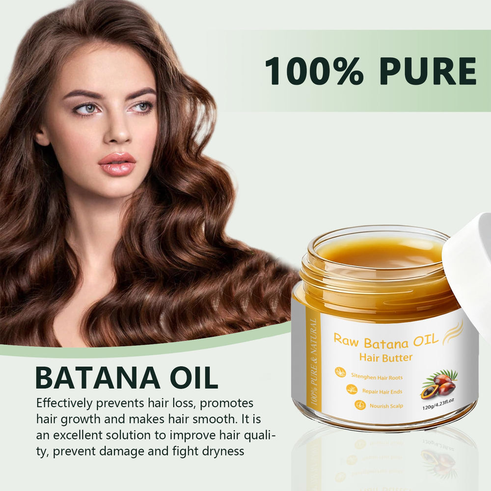 Noni Energy maxgrow batana oil jar for revitalizing hair treatment.