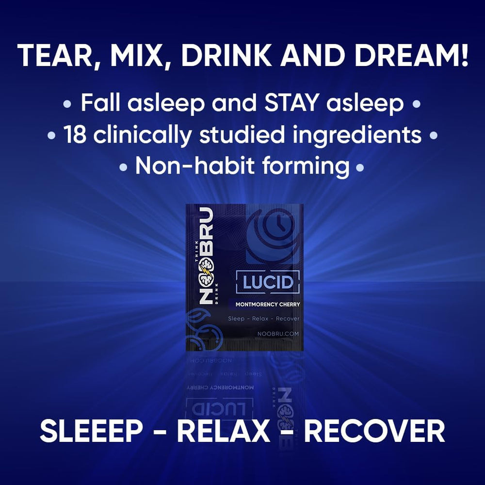 Noobru Lucid Sleep Powder with ashwagandha