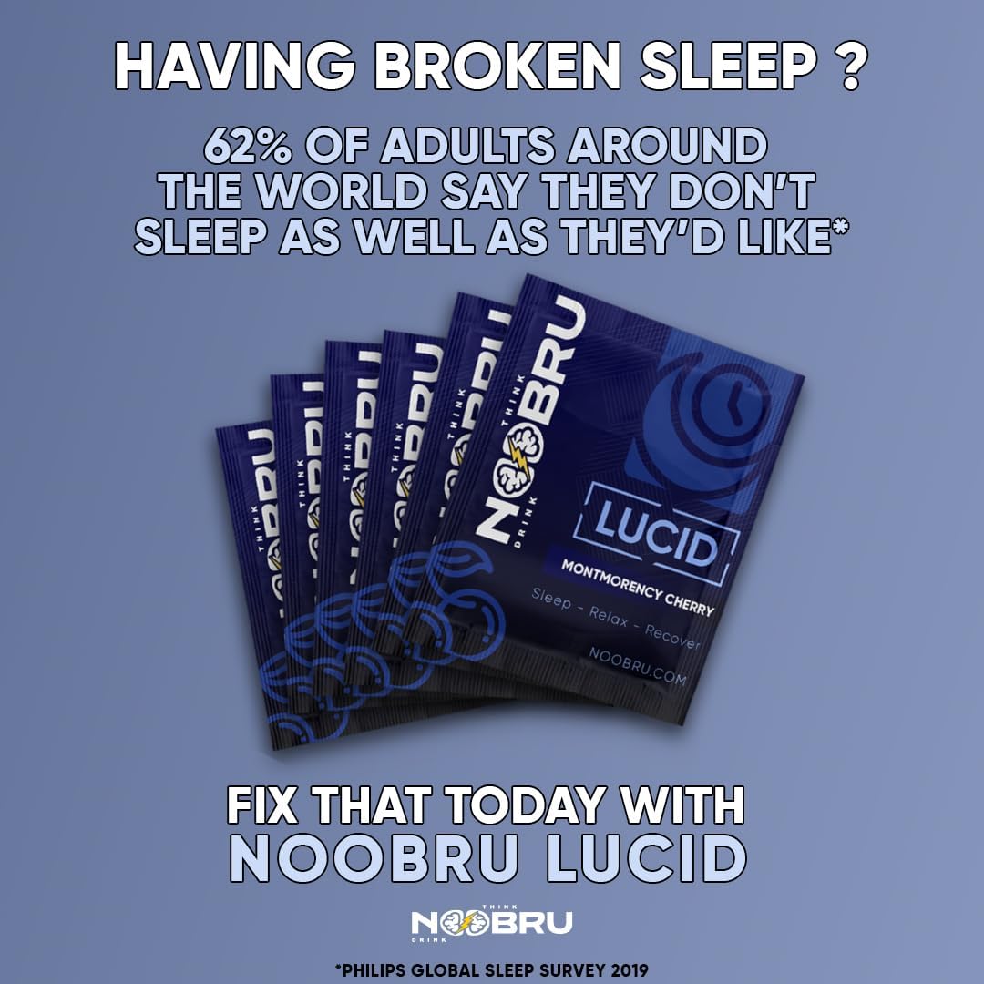 Prepared serving of Noobru Lucid Sleep Powder