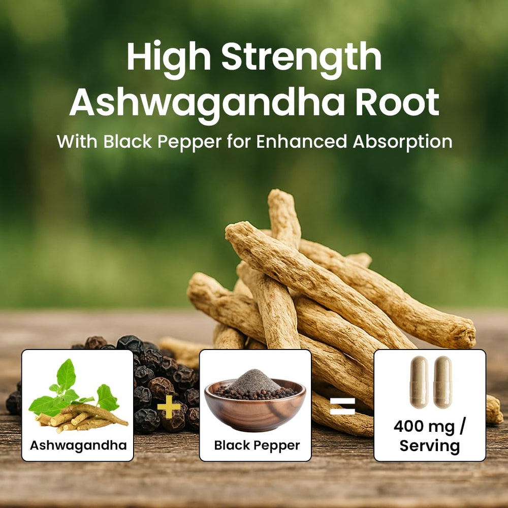 GMP-certified facility label for Noomost Ashwagandha
