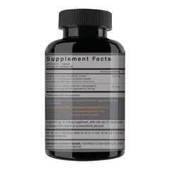 Front view of NooMost Lions Mane packaging and bottle