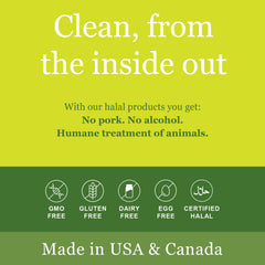 Noor Vitamins wild Peruvian fish source highlights potency and purity.
