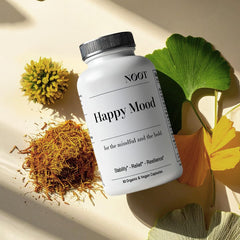 NØØT Happy Mood product label and branding