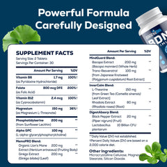 Organic Lion's Mane mushroom for cognitive support